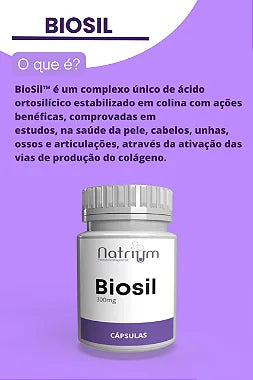 Biosil - 500 mg - C/30 capsulas - Natrium